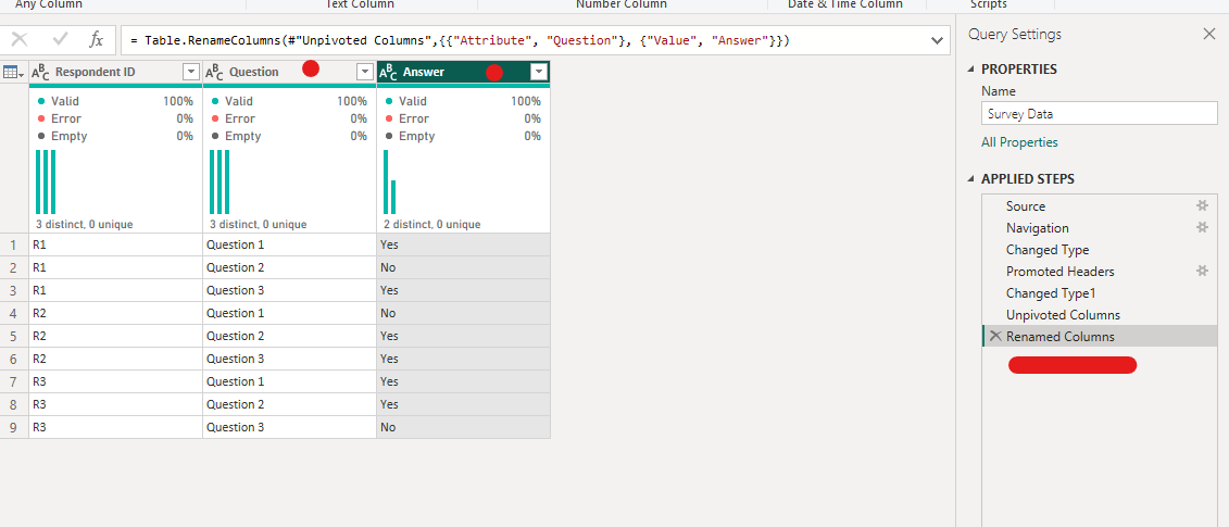 Pivot Unpivot And Transpose In Power Bi Power Query 2567