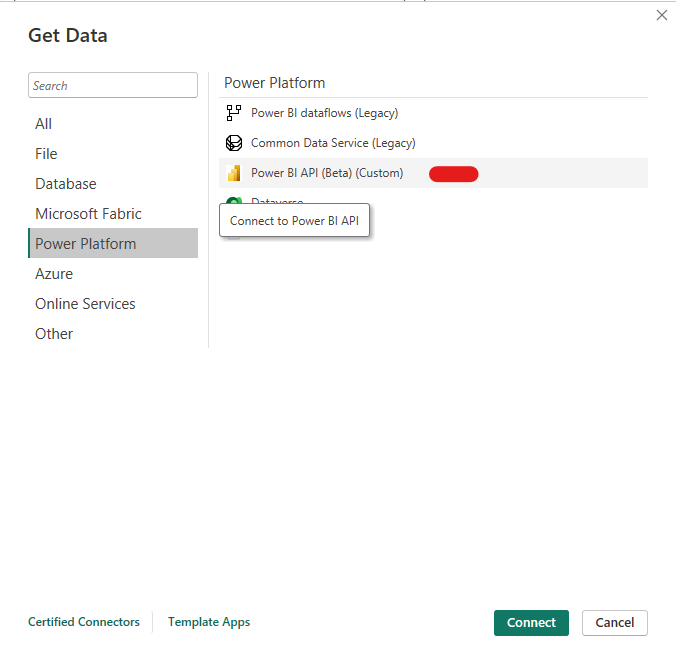 Power BI Custom Connectors